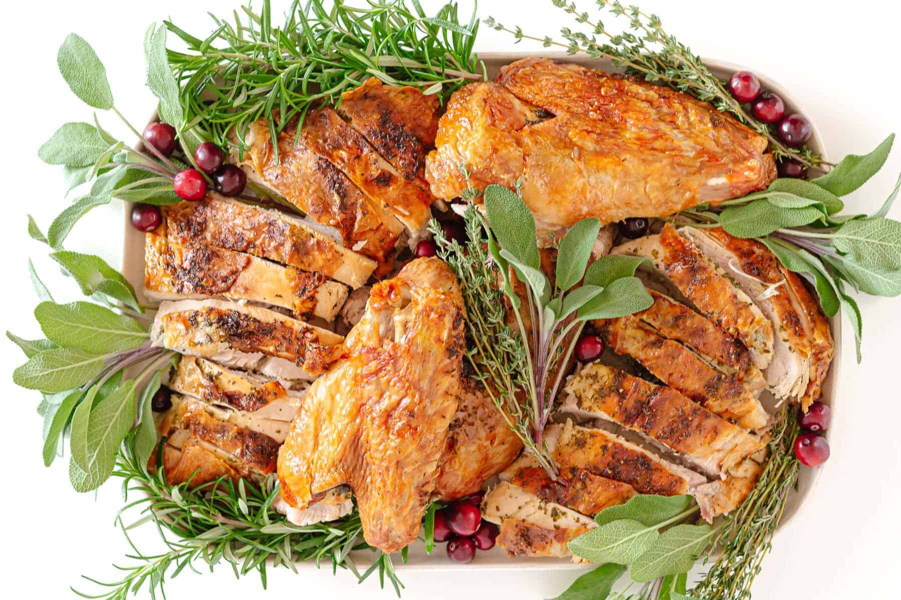 Dry Brine Spatchcock Turkey