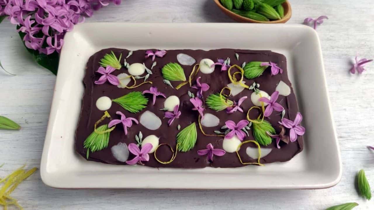 Spring Chocolate Bark