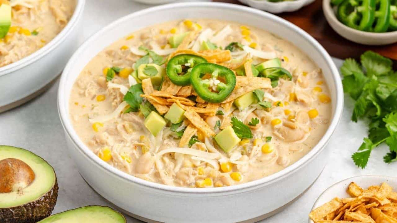 Stovetop White Chicken Chili