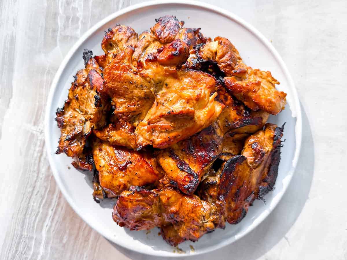 The Best Grilled Boneless Chicken Thighs