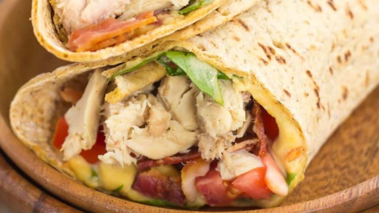 Tuna Spinach Wrap