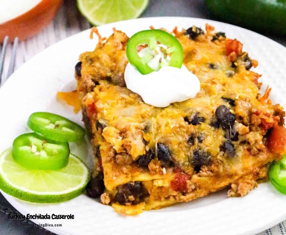 Turkey Enchilada Casserole
