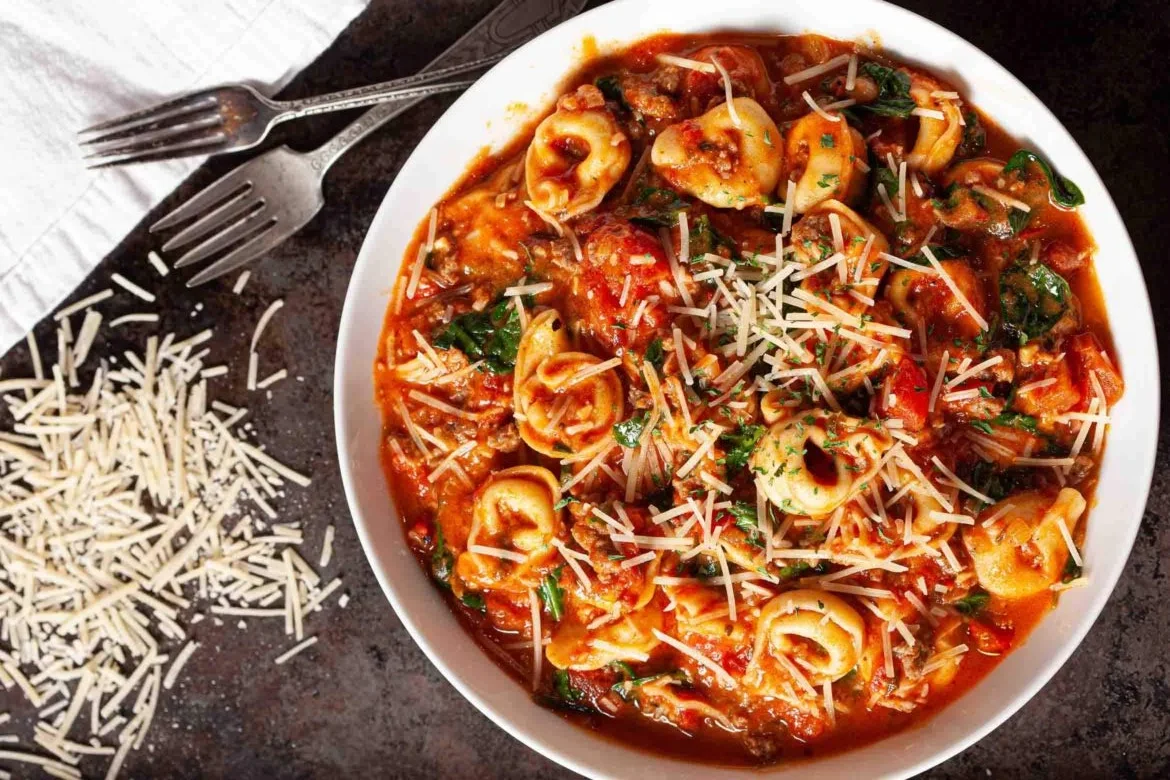 20-Minute Skillet Tuscan Tortellini