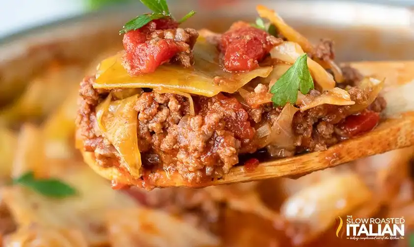 Unstuffed Cabbage Rolls