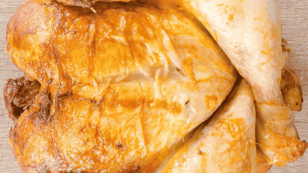 Simple Whole Roasted Chicken
