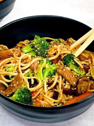 Udon Noodle Stir Fry