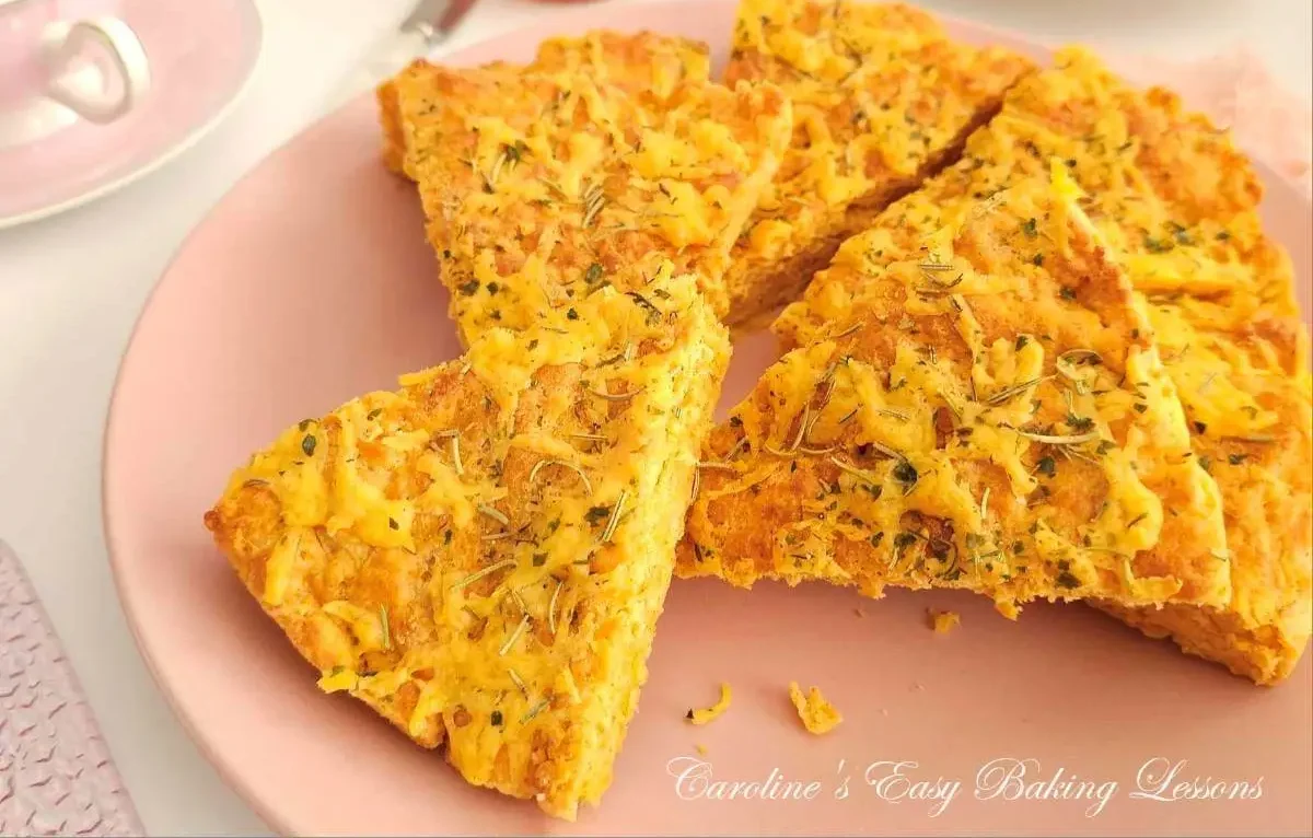 30 Minute Yeast Free Cheesy Bread
