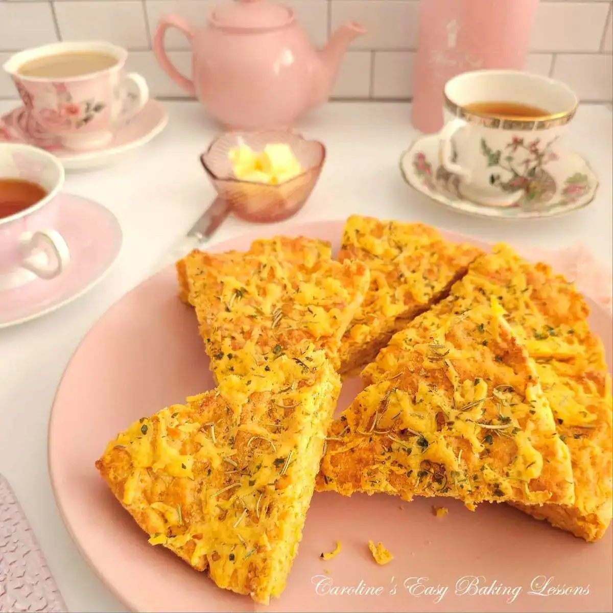 30 Minute Yeast Free Cheesy Bread