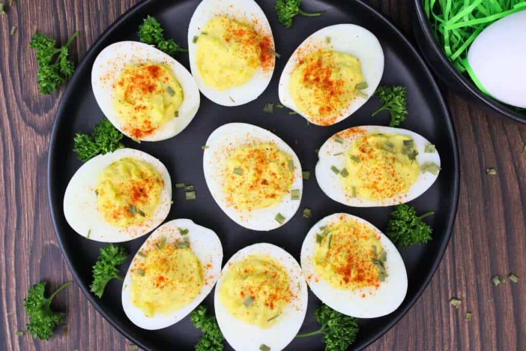 Air Fryer Deviled Eggs
