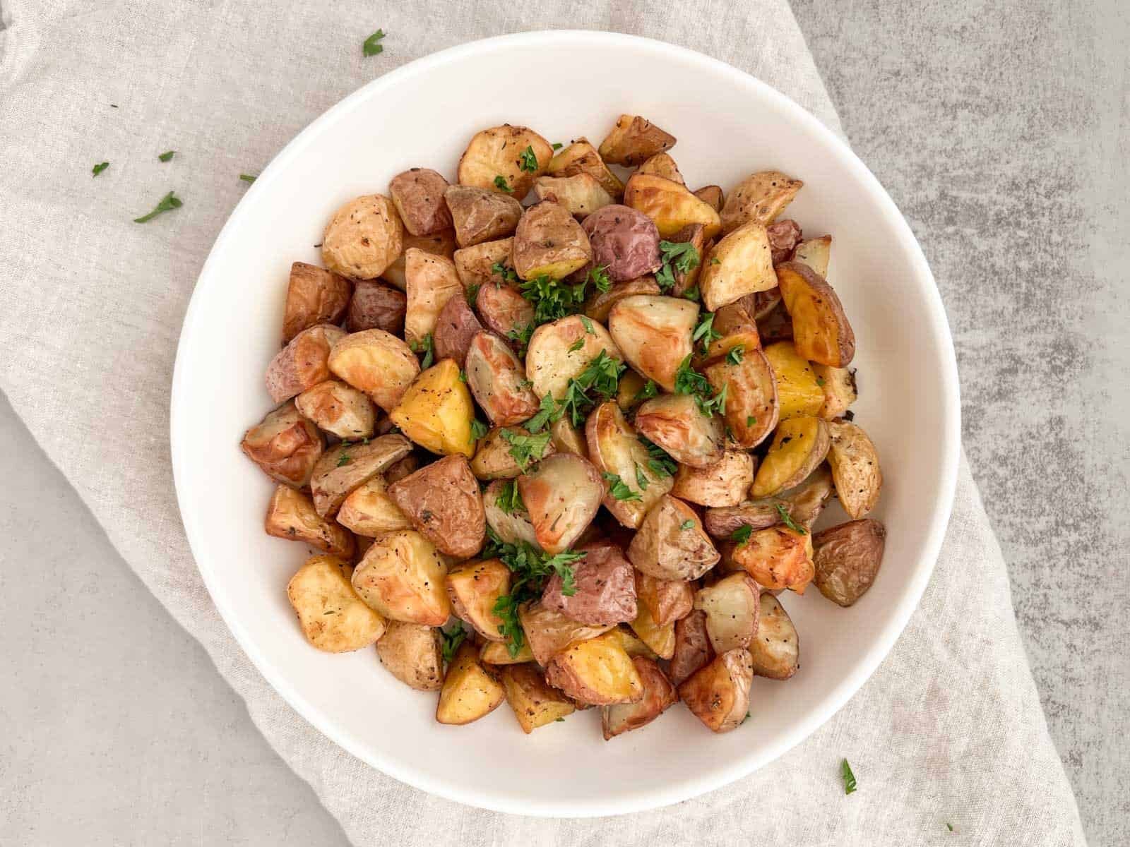 Air Fryer Diced Potatoes