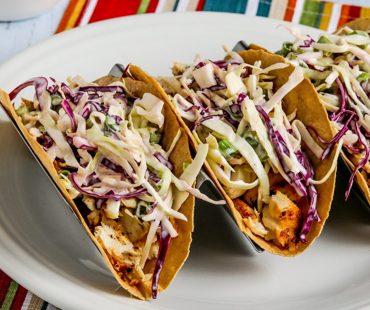 Air Fryer Fish Tacos