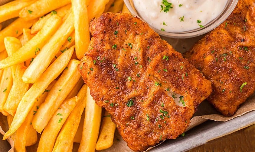 Air-Fryer-Fish-and-Chips