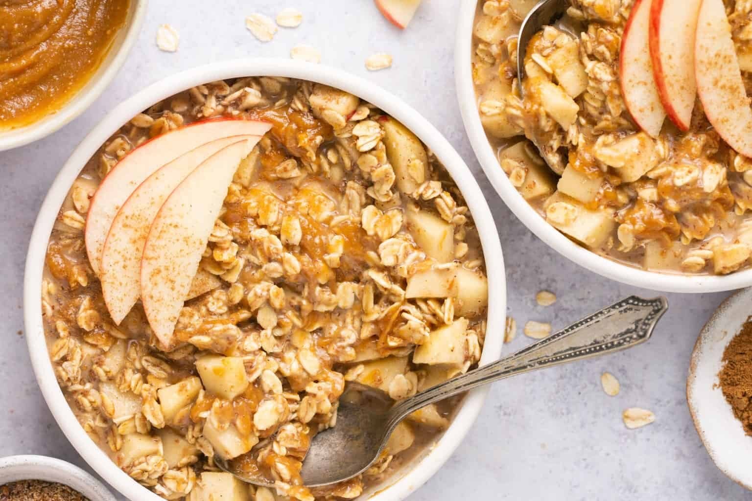 Apple Pie Overnight Oats