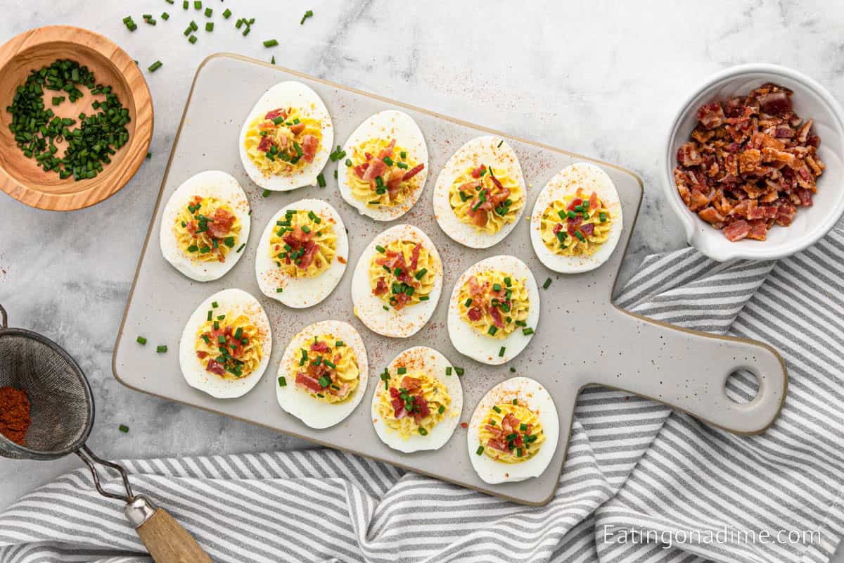 Bacon Deviled Eggs