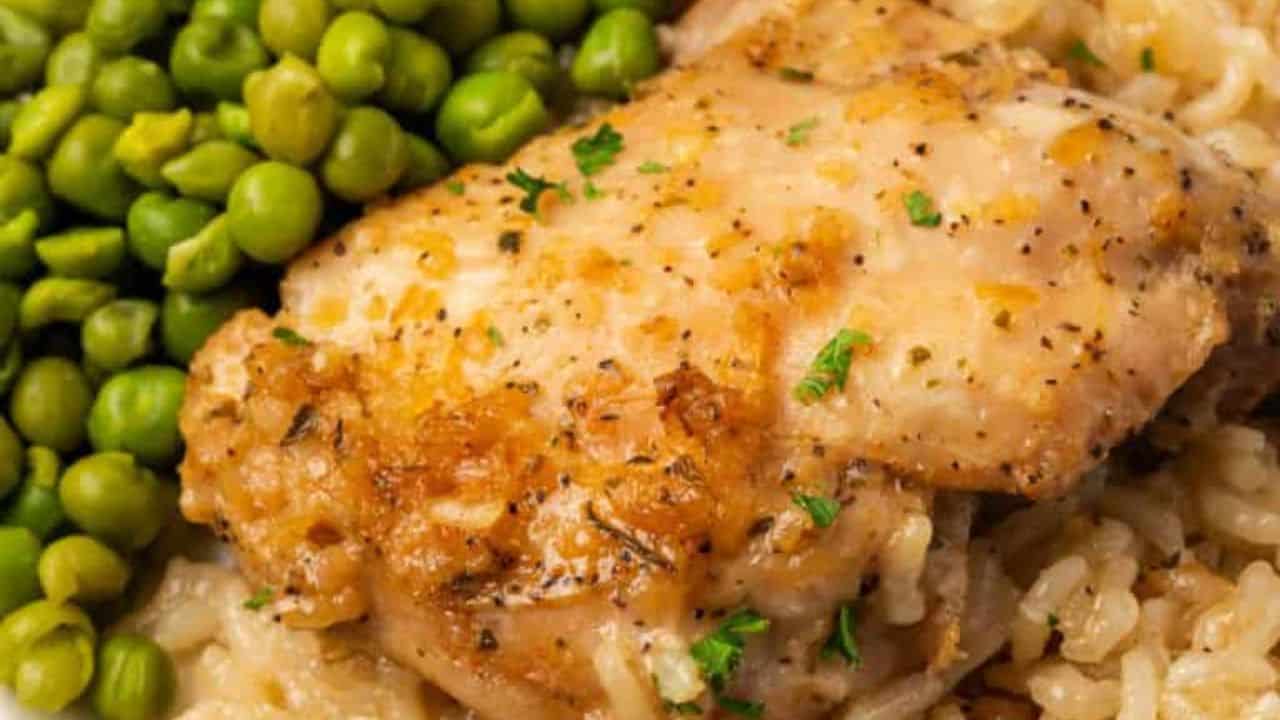 Baked Chicken and Rice