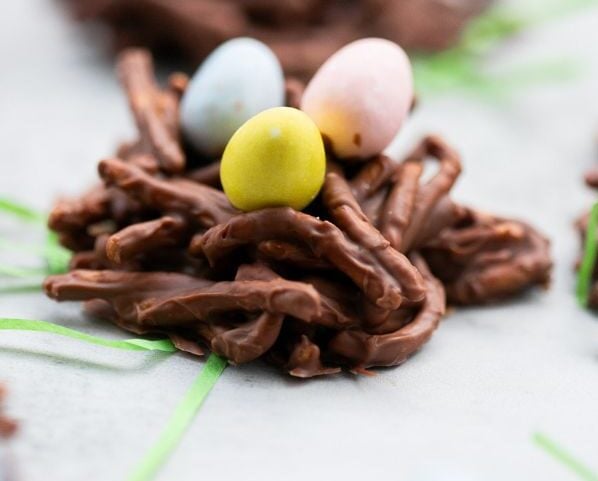 Bird's Nest Cookies