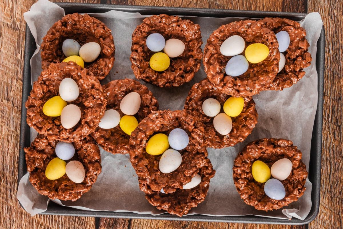 Birds Nest Cookies