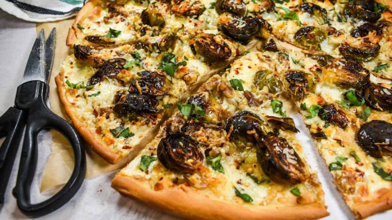 Brussels Sprout Pizza