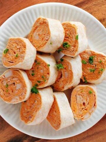 Buffalo Chicken Pinwheels