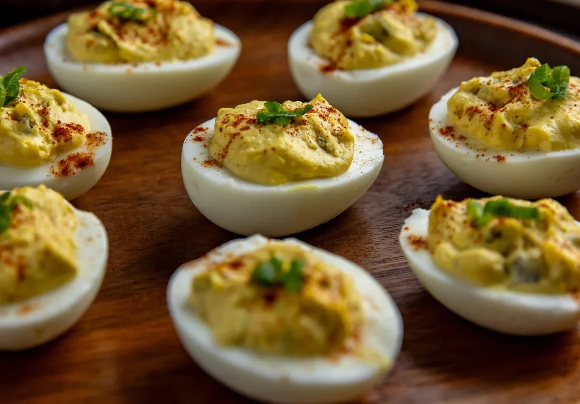 Cajun Deviled Eggs