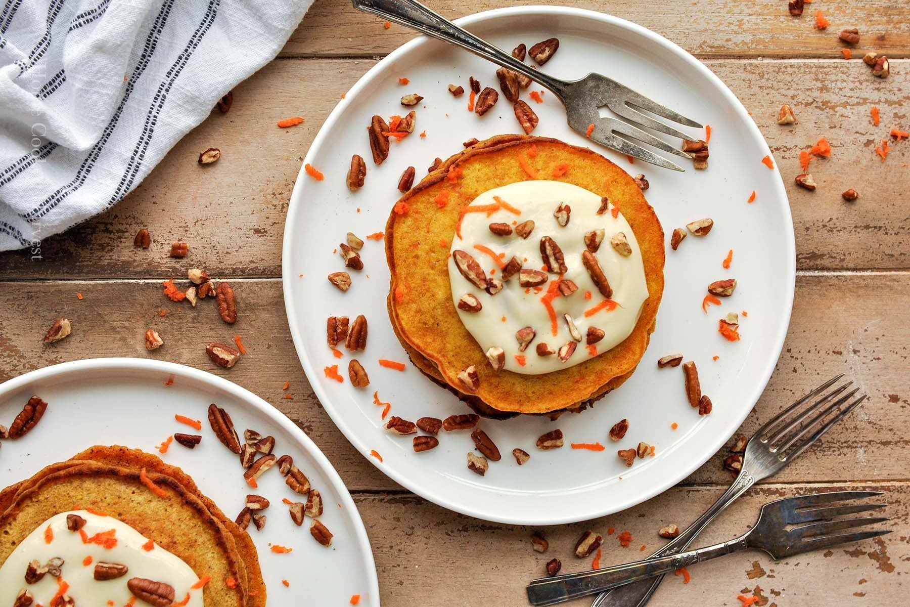 Carrot Cake Pancakes