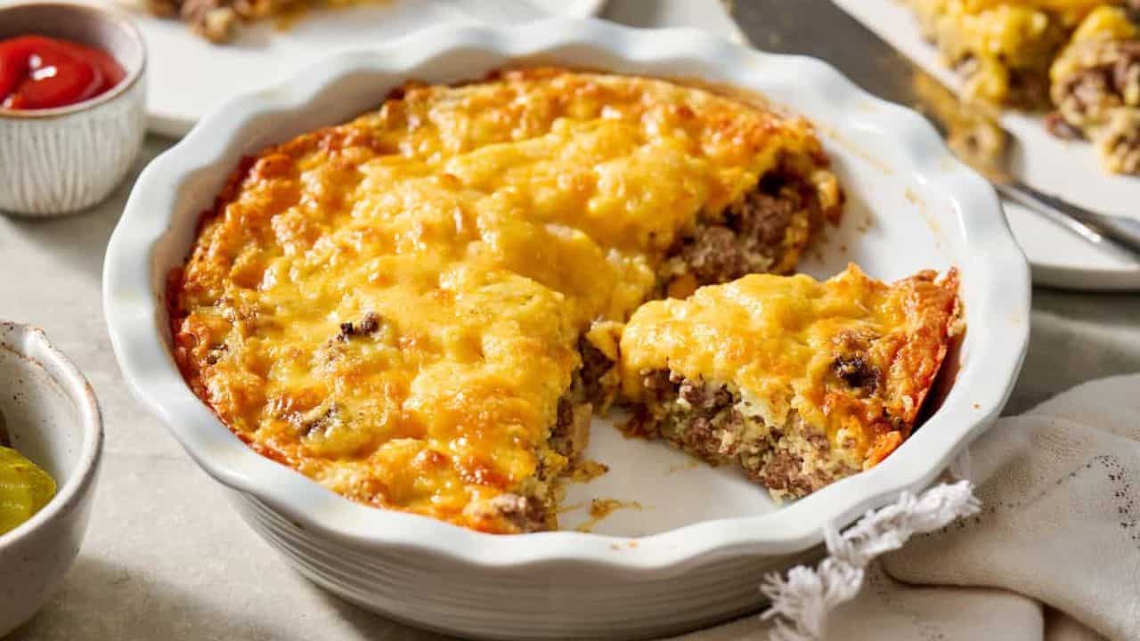 Cheeseburger Pie Recipe