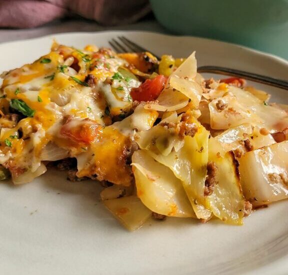 Cheesy Cabbage Casserole