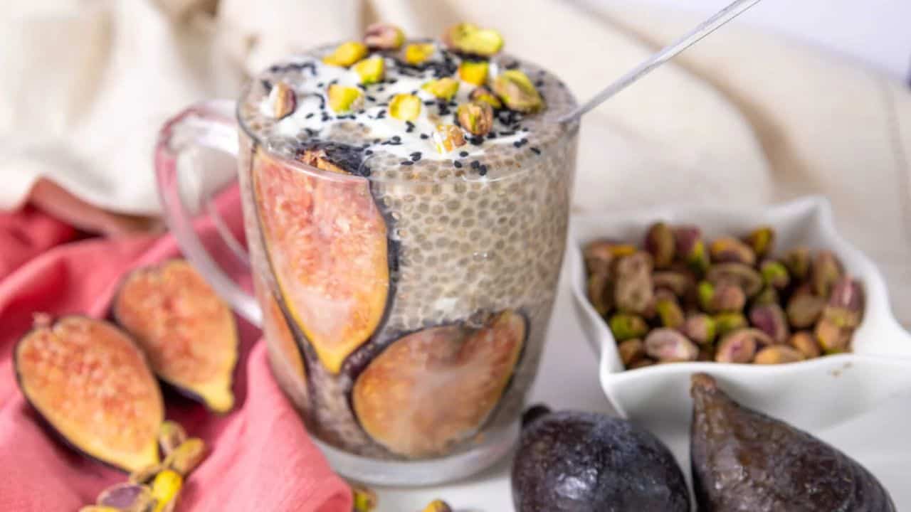 Chia Pudding with Figs
