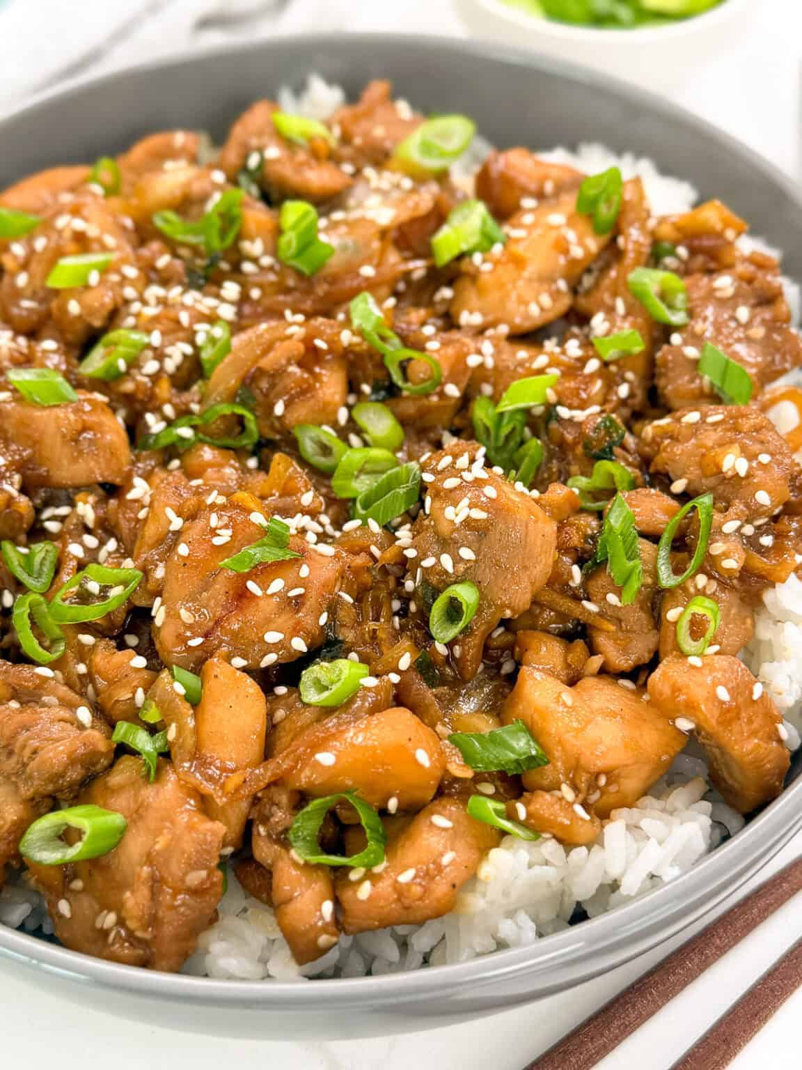 Chicken Bulgogi Korean BBQ Chicken