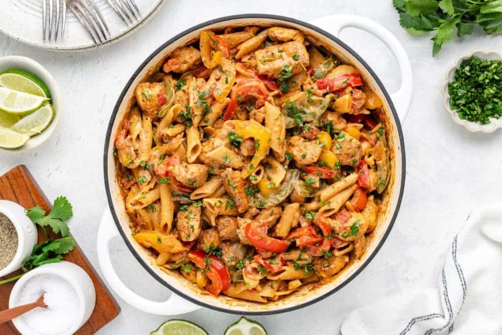 Chicken Fajita Pasta