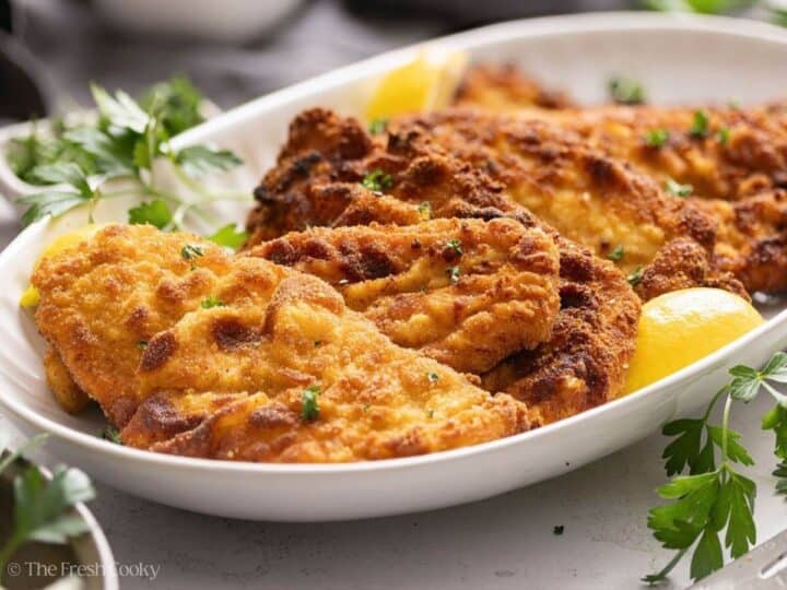 Crispy Chicken Schnitzel