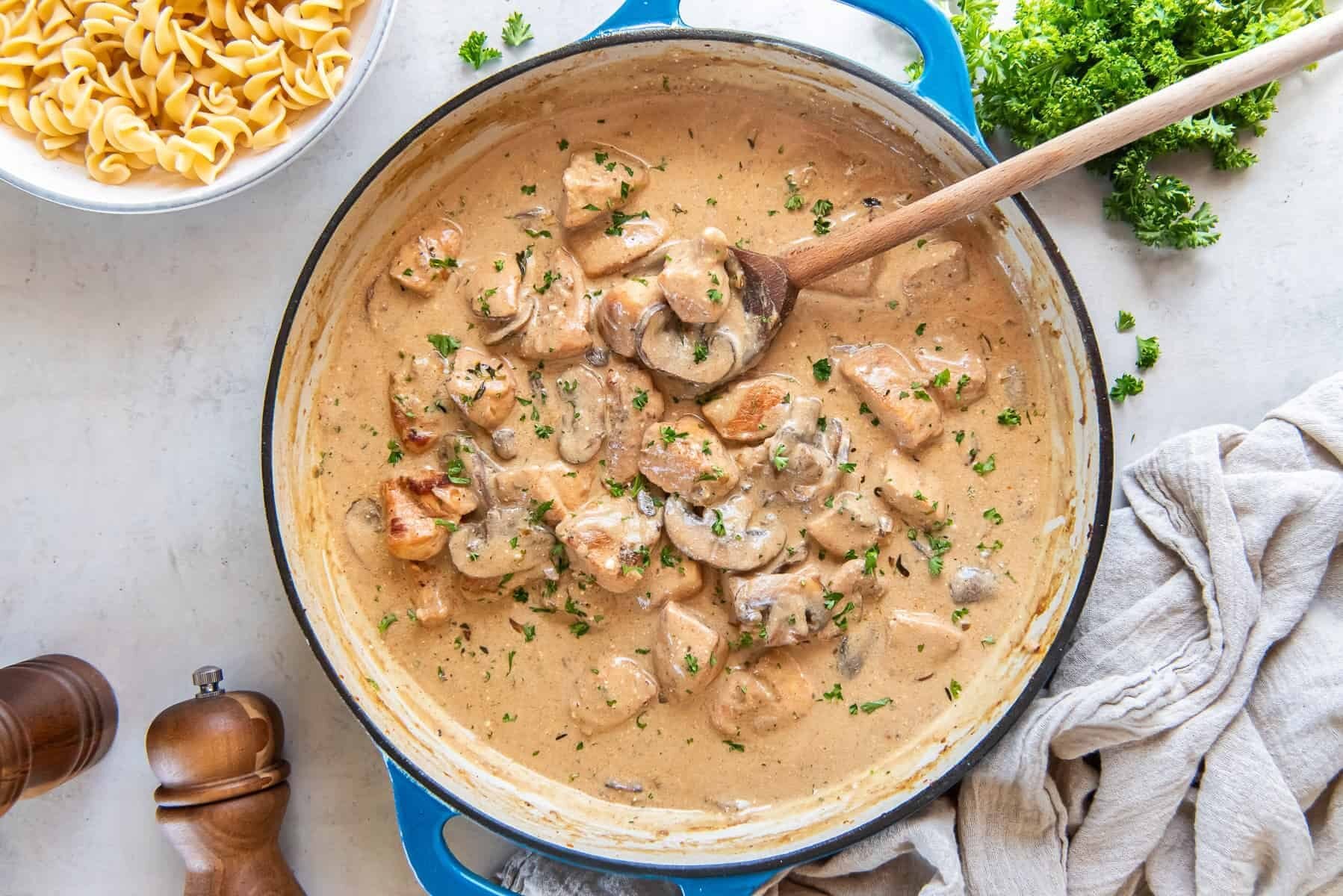 Chicken Stroganoff