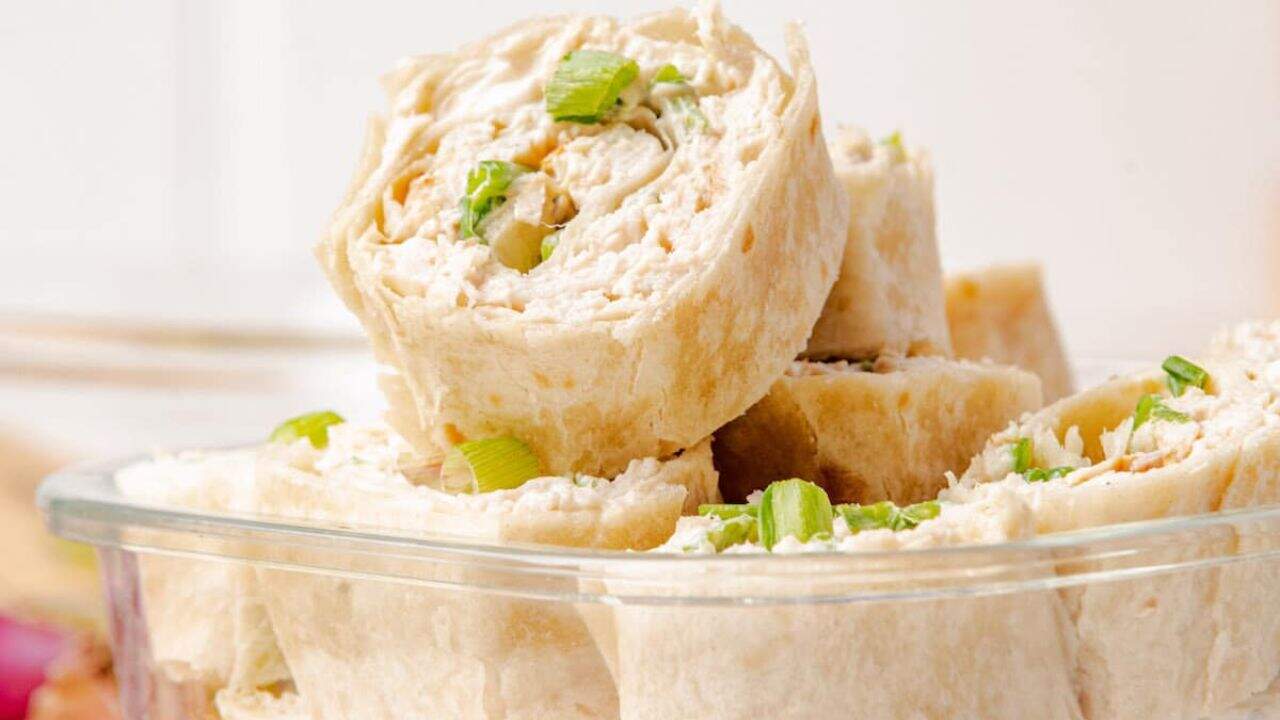 Chicken Taco Pinwheels
