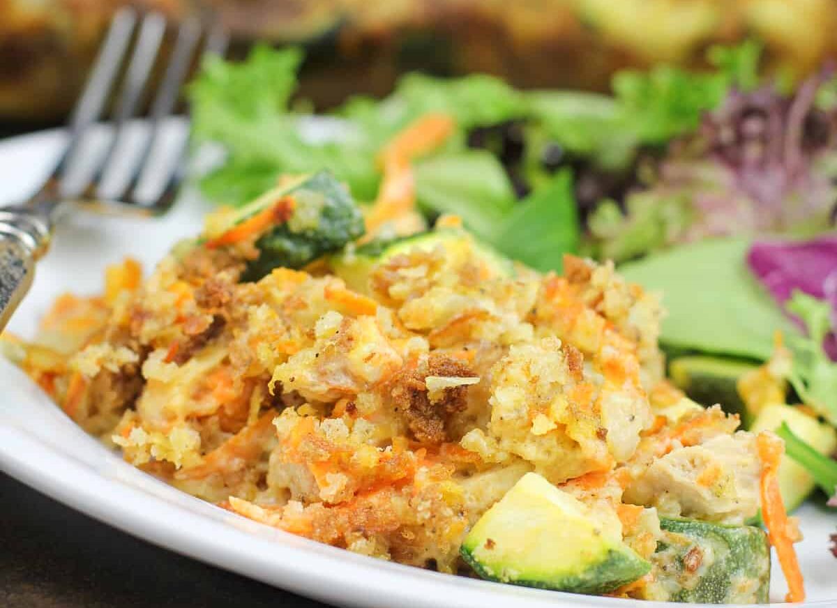 Chicken and Zucchini Casserole