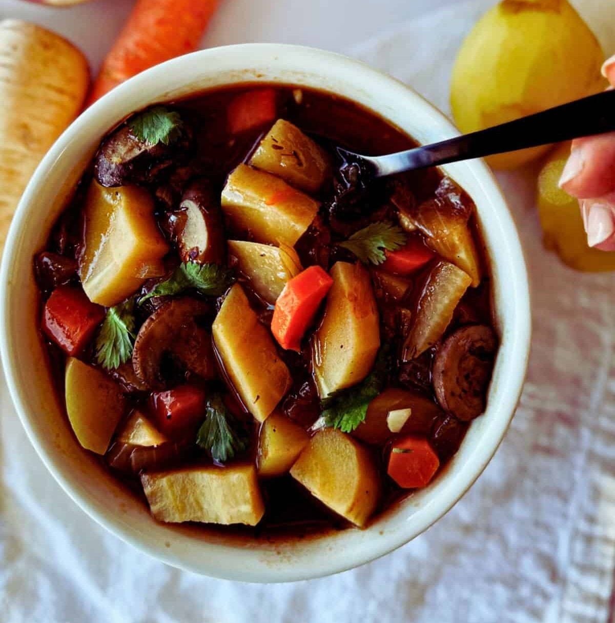 Classic Vegan Irish Stew