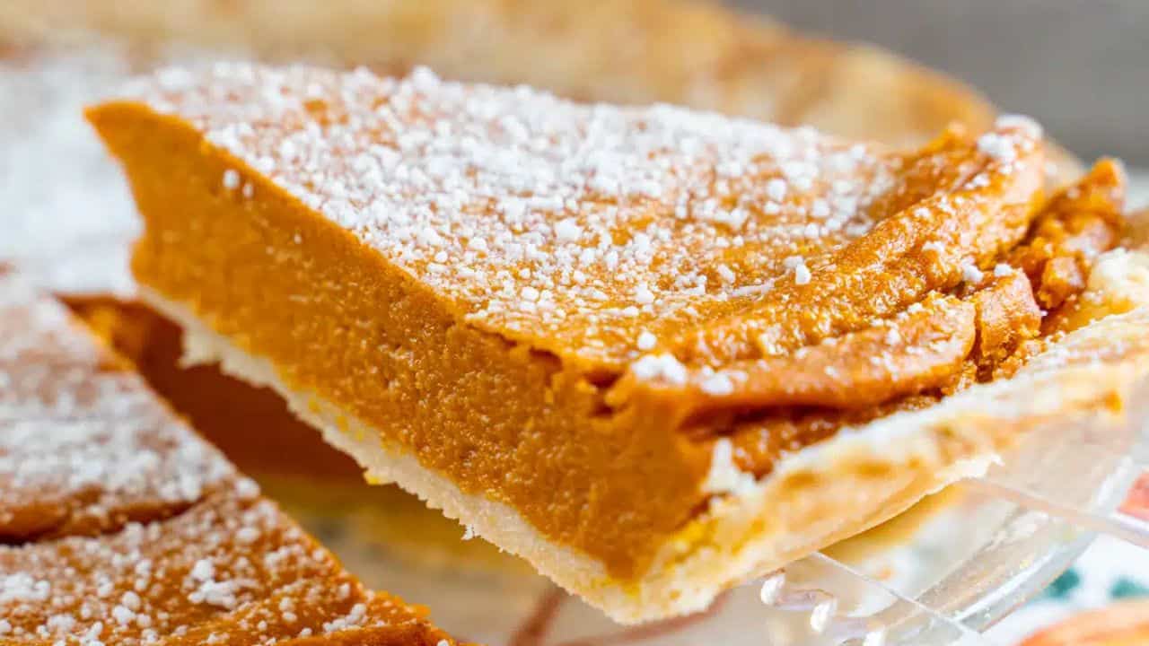 Coconut Milk Pumpkin Pie