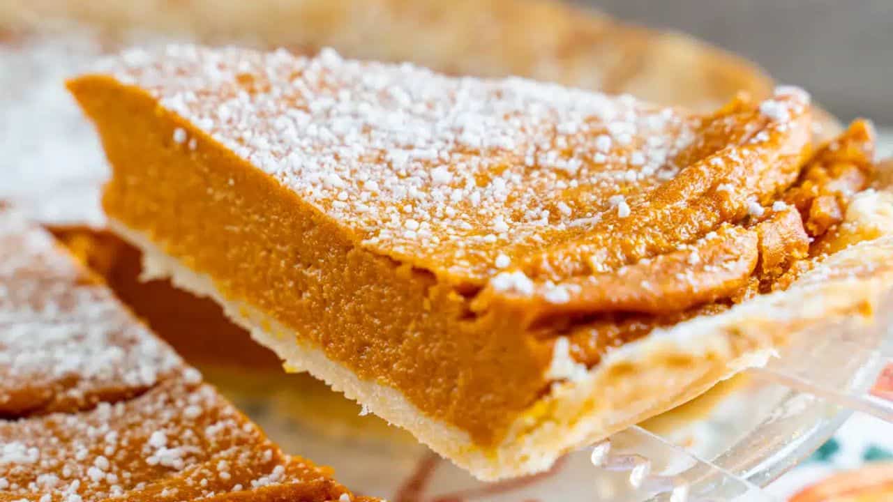 Coconut Milk Pumpkin Pie