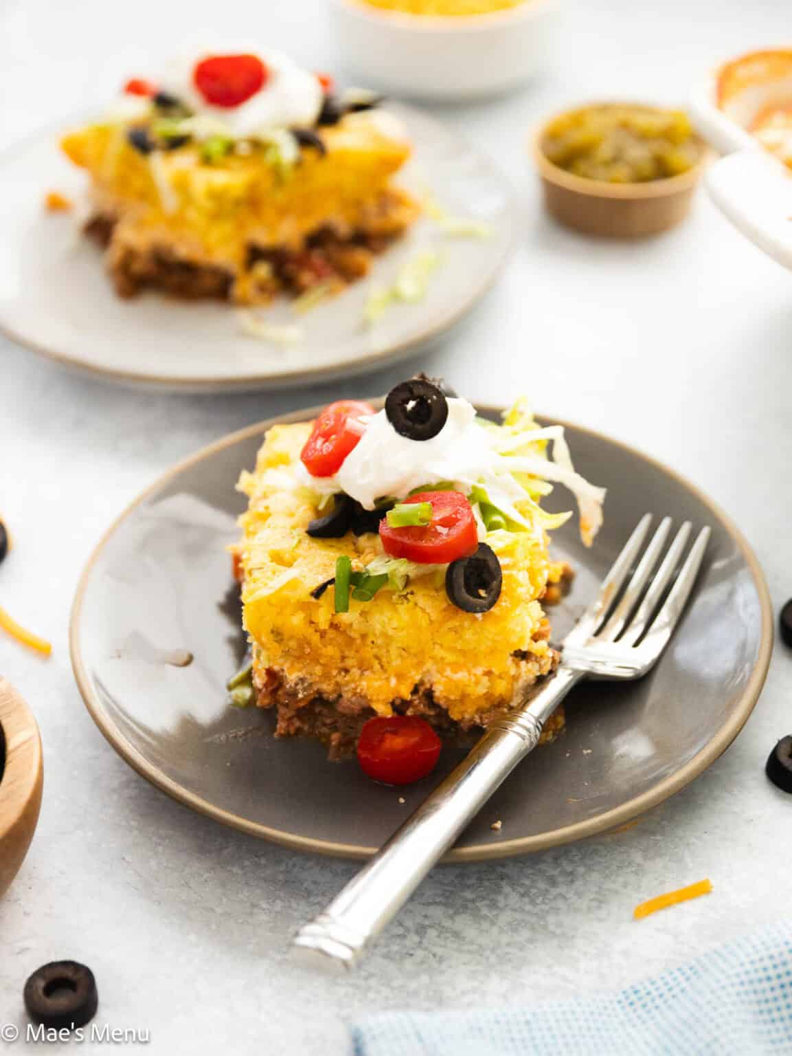 Cornbread Taco Bake