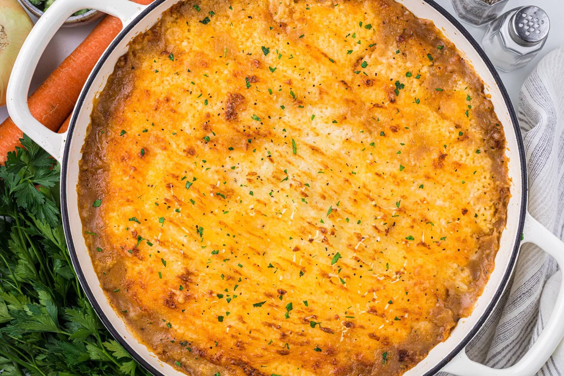 Cottage Pie With Cheese