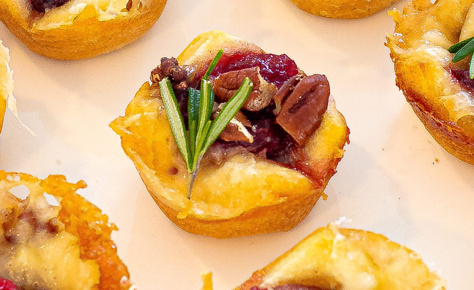 Cranberry Brie Bites