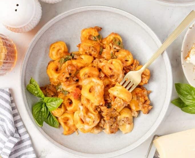 Crockpot Tortellini