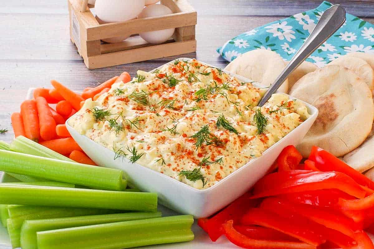 Dill Deviled Egg Dip