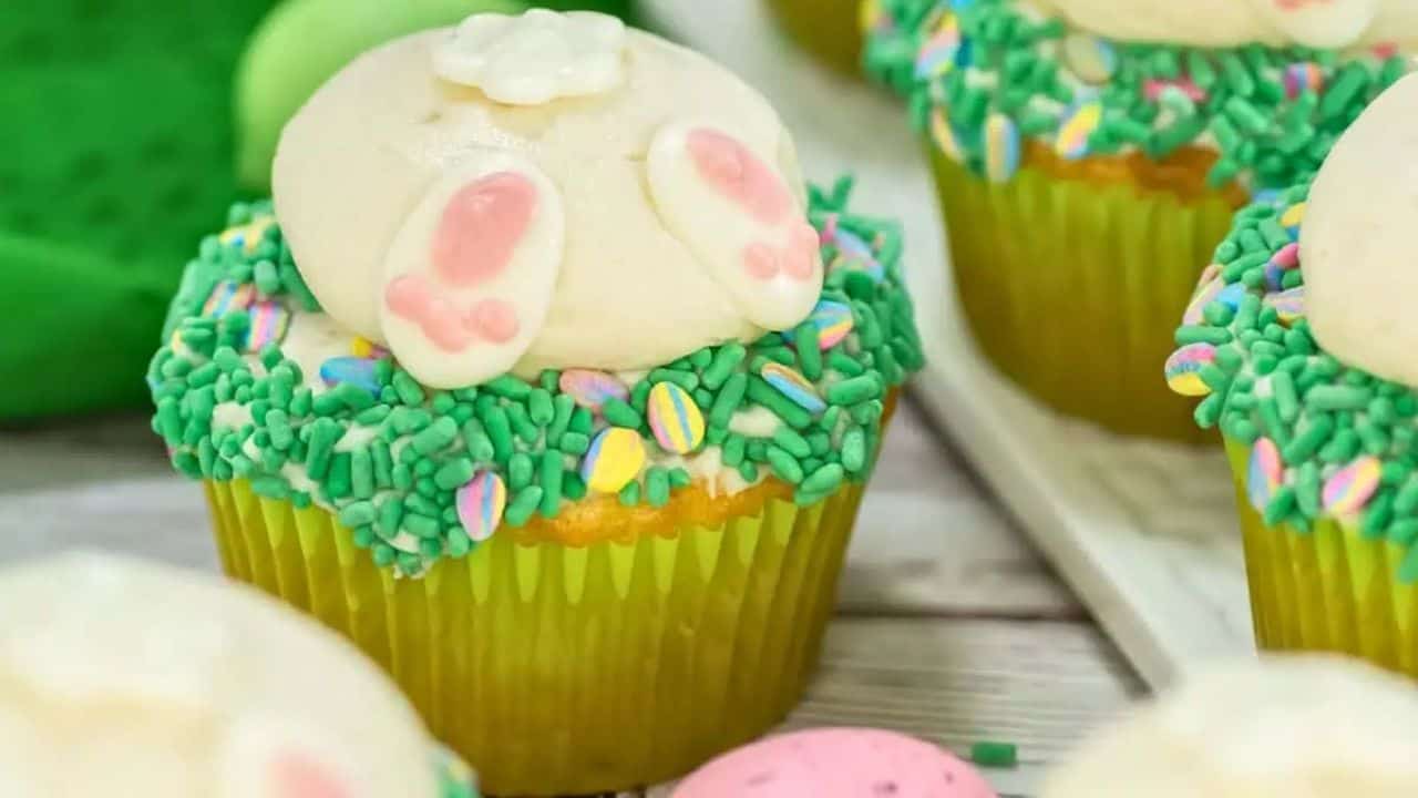 Easter Bunny Cupcakes
