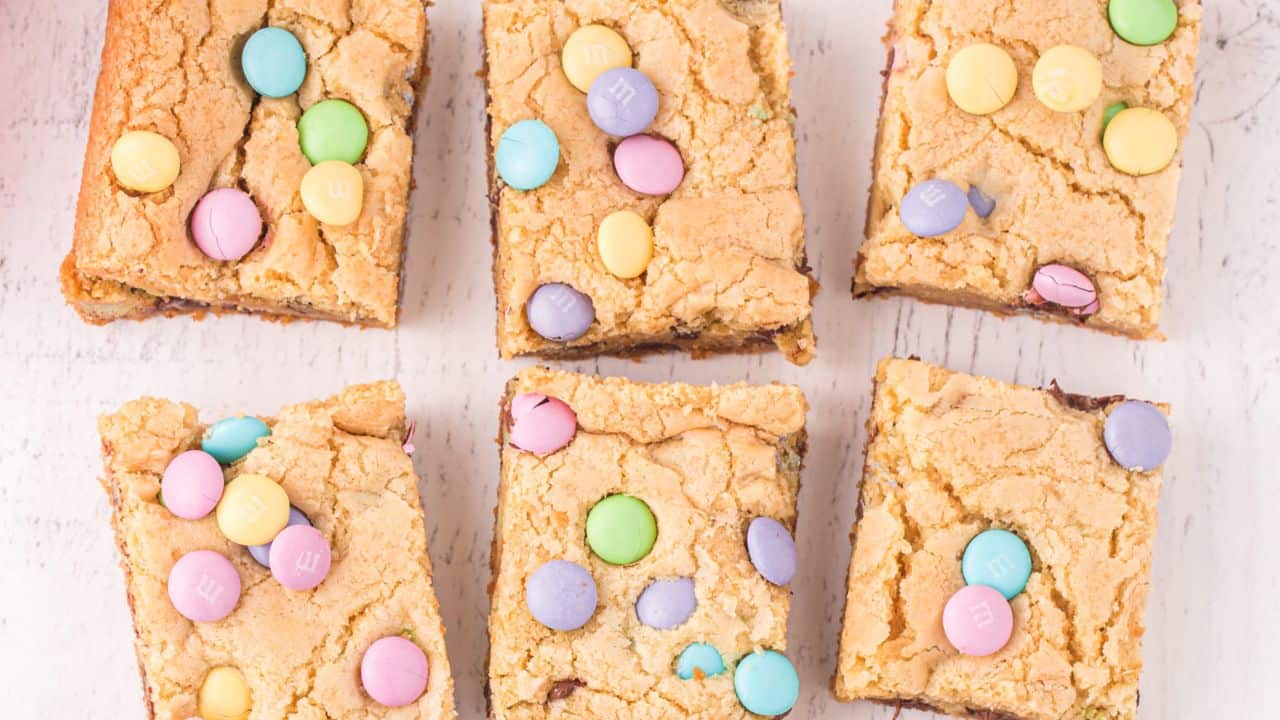 Easter Cookie Bars