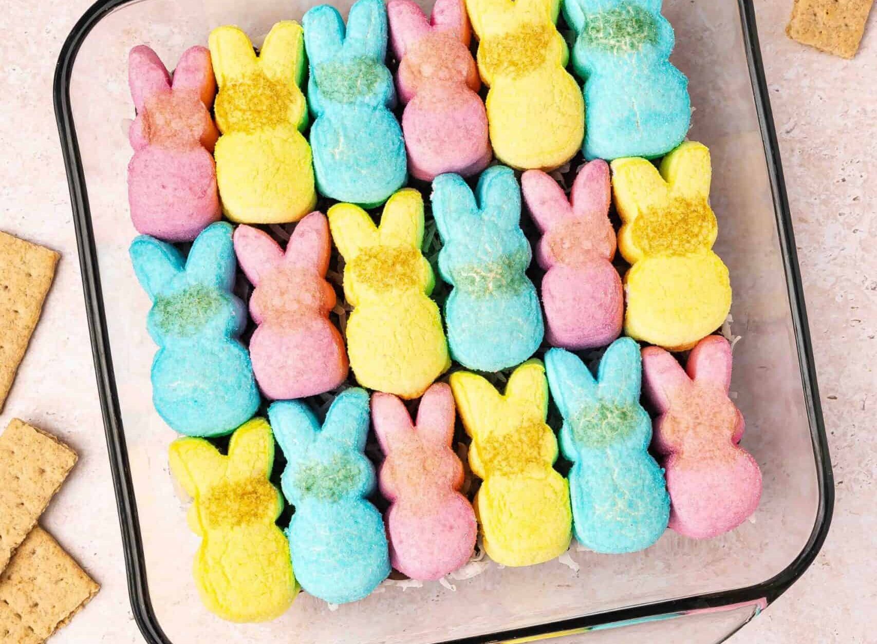 Easter Peeps S'mores Dip