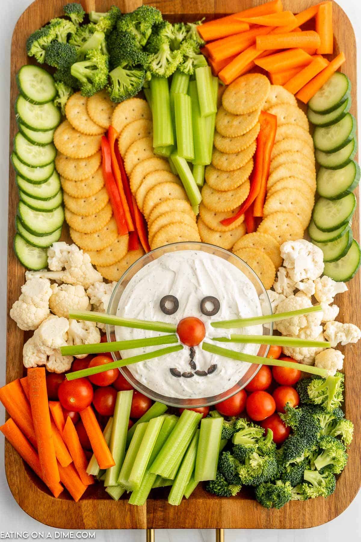 Easter Veggie Tray