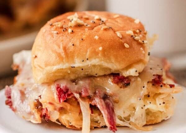 Easy Baked Reuben Sliders