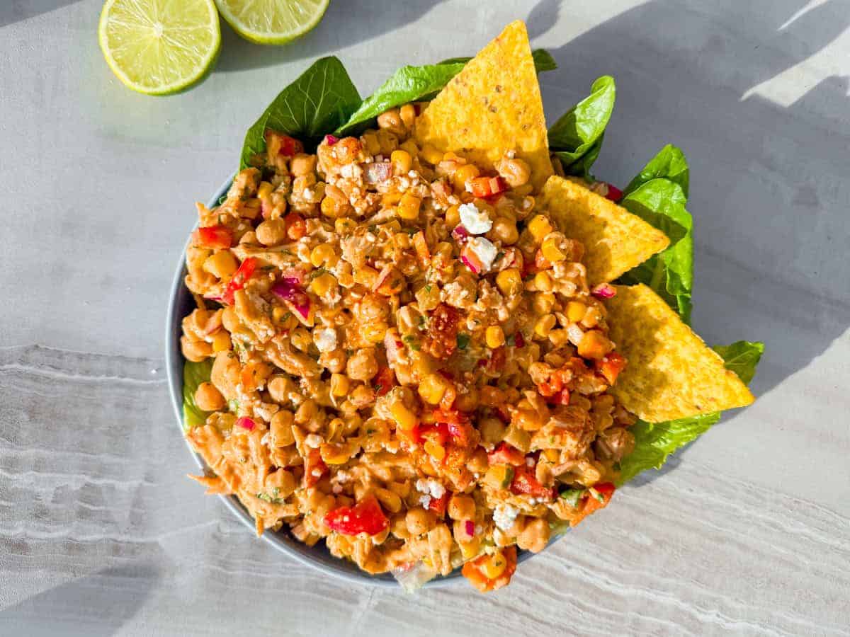 Easy Mexican Chicken Salad