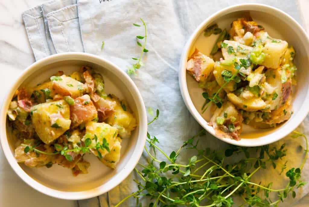 French Potato Salad Vegan