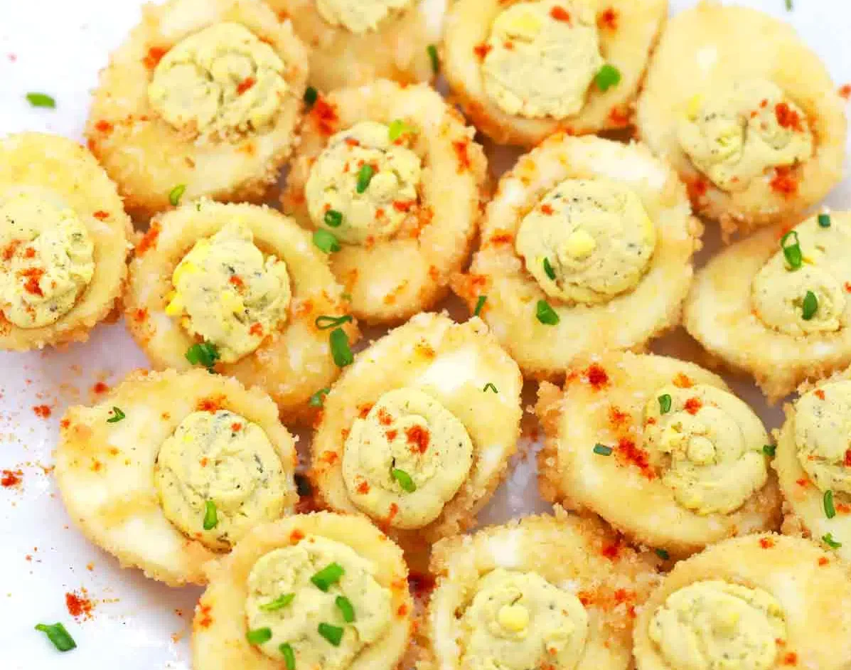 Fried Deviled Eggs
